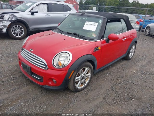 2013 MINI CONVERTIBLE WMWZN3C58DT135410 Photo 1