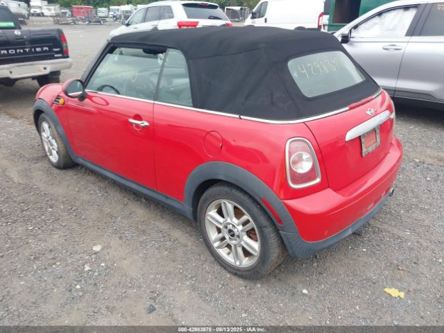 2013 MINI CONVERTIBLE WMWZN3C58DT135410 Photo 2