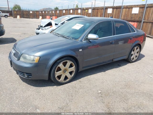 2004 AUDI S4 WAUPL68E24A283152 Photo 1