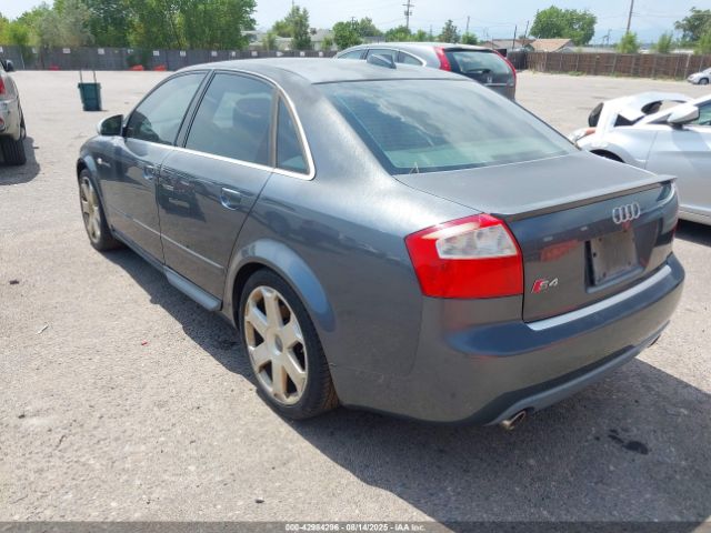 2004 AUDI S4 WAUPL68E24A283152 Photo 2