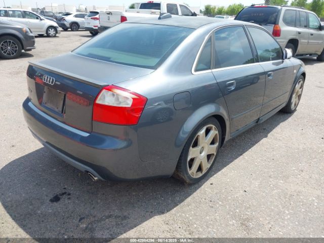 2004 AUDI S4 WAUPL68E24A283152 Photo 3