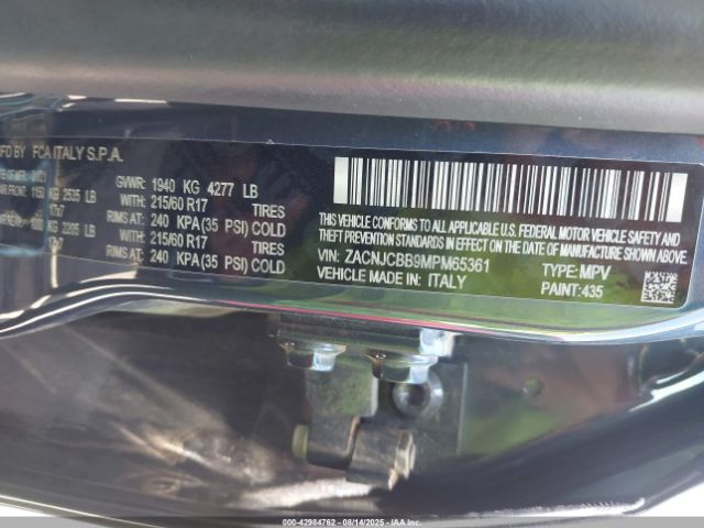 2021 JEEP RENEGADE ZACNJCBB9MPM65361 Photo 8