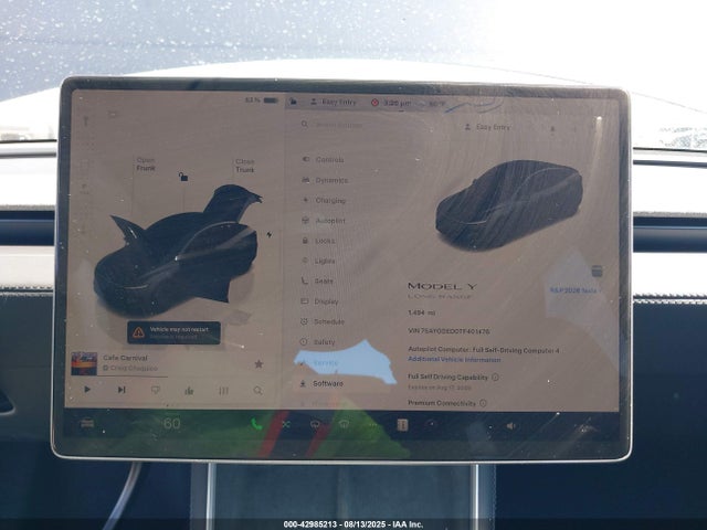Продажа на аукционе авто 2026 Tesla Model Y Long Range Dual Motor All-wheel Drive, vin: 7SAYGDED0TF401476, номер лота: 42985213
