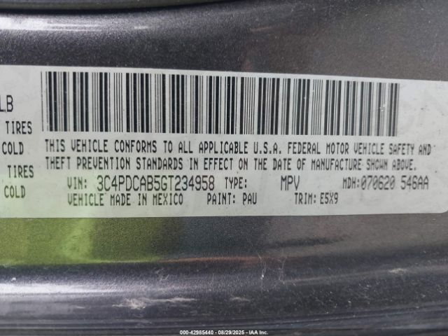 2016 DODGE JOURNEY 3C4PDCAB5GT234958 Photo 8