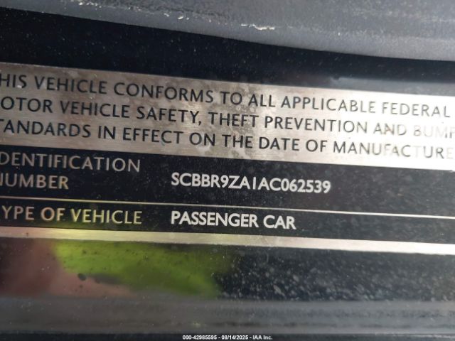 2010 BENTLEY CONTINENTAL FLYING SPUR SCBBR9ZAIAC062539 Photo 8