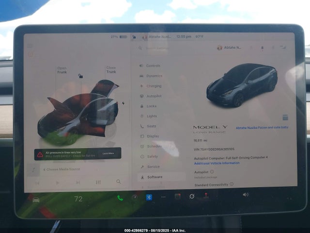 2025 TESLA MODEL Y 7SAYGDED9SA365105 Photo 6