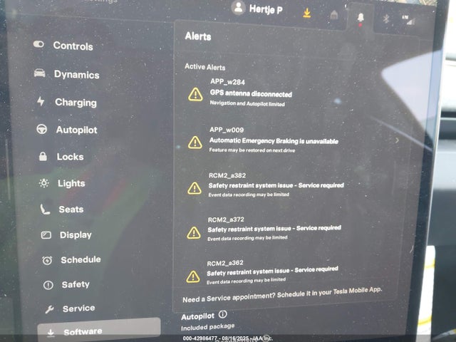 2025 TESLA MODEL 3 5YJ3E1EA0SF982929 Photo 6