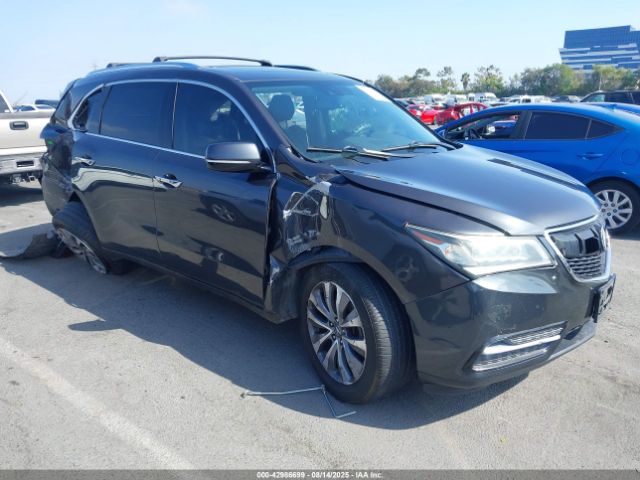 2014 ACURA MDX 5FRYD4H48EB049010 Photo 0