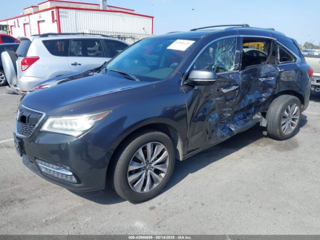 2014 ACURA MDX 5FRYD4H48EB049010 Photo 1