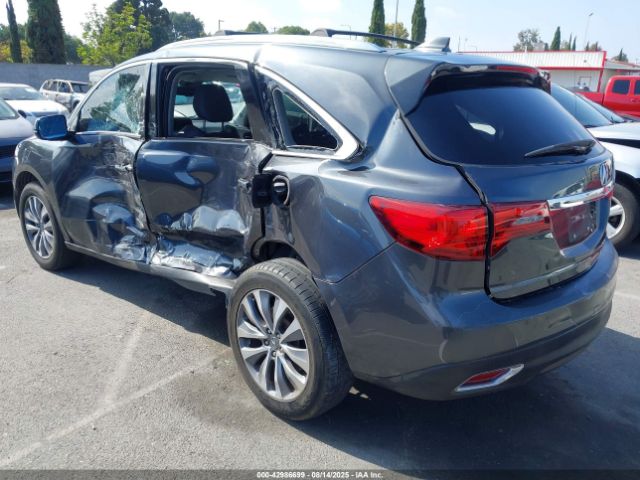 2014 ACURA MDX 5FRYD4H48EB049010 Photo 2