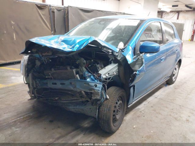 2021 MITSUBISHI MIRAGE ML32AUHJ7MH013865 Photo 1