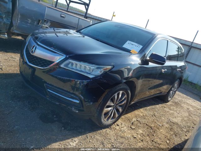 2016 ACURA MDX 5FRYD4H4XGB042062 Photo 1