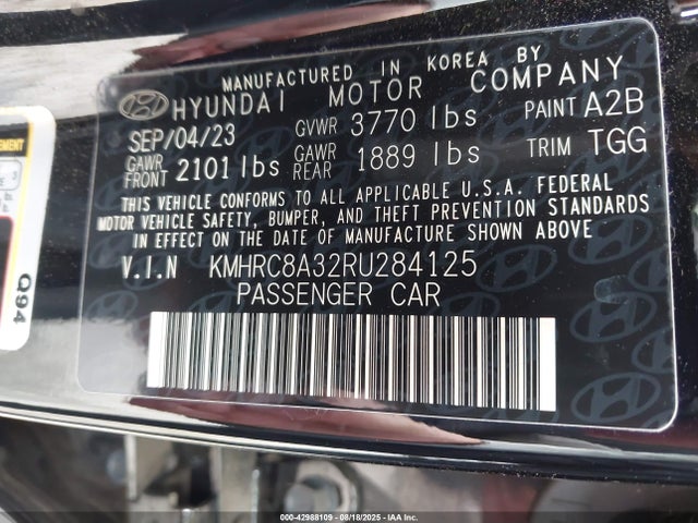 Hyundai gamma ii 2024 KMHRC8A32RU284125 Image 9