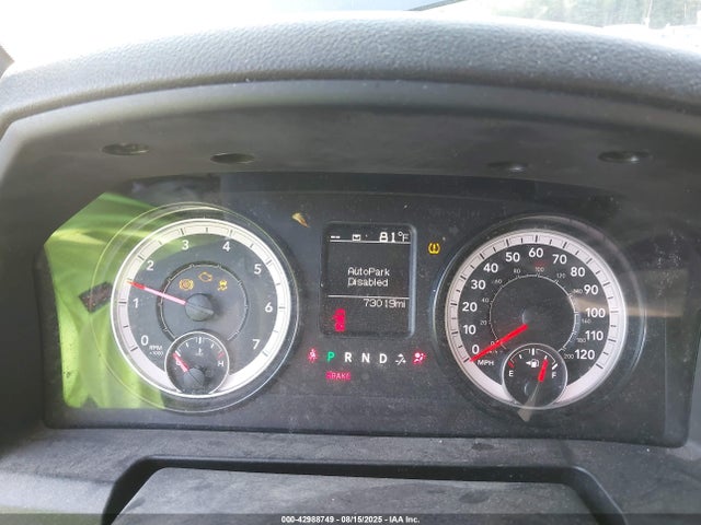 42988749 :رقم المزاد ، 1C6RR7GT5NS165678 vin ، 2022 Ram 1500 Classic Warlock  4x4 6'4 Box مزاد بيع