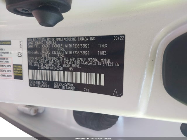 Lexus 2gr-fks 2022 2T2HZMDA1NC340530 Image 9