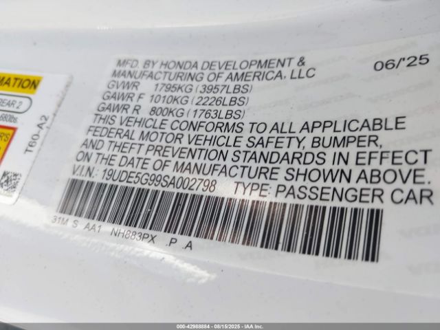 2025 ACURA INTEGRA 19UDE5G99SA002798 Photo 8