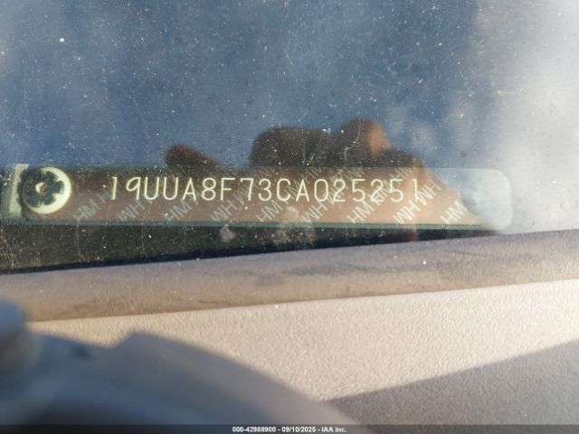 2012 ACURA TL 19UUA8F73CA025251 Photo 8