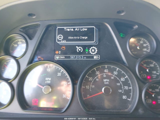 42989191 :رقم المزاد ، 1XPBDP9X1KD492330 vin ، 2019 Peterbilt 579 مزاد بيع