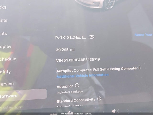 2023 TESLA MODEL 3 5YJ3E1EA6PF435719 Photo 6