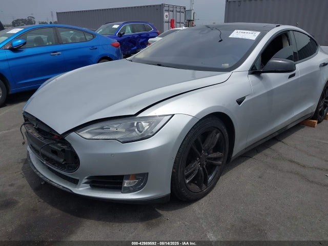 2014 TESLA MODEL S 5YJSA1H18EFP66818 Photo 5