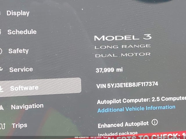 Tesla MODEL 3 2018 5YJ3E1EB8JF117374 Image 16