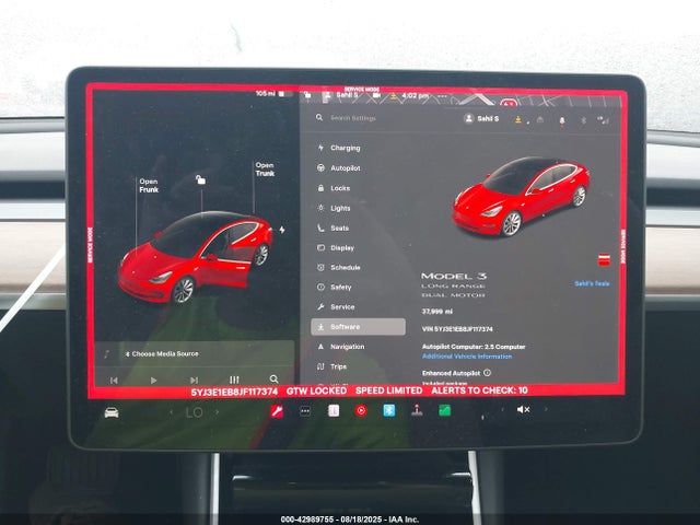 2018 TESLA MODEL 3 5YJ3E1EB8JF117374 Photo 6