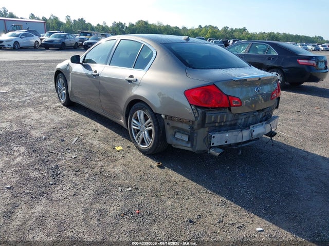 2010 Infiniti G37 Sport მანქანა იყიდება აუქციონზე, vin: JN1CV6AP1AM409389, აუქციონის ნომერი: 42990006
