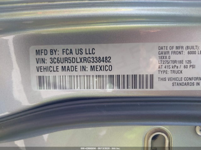 RAM 2500 2024 3C6UR5DLXRG338482 Image 9