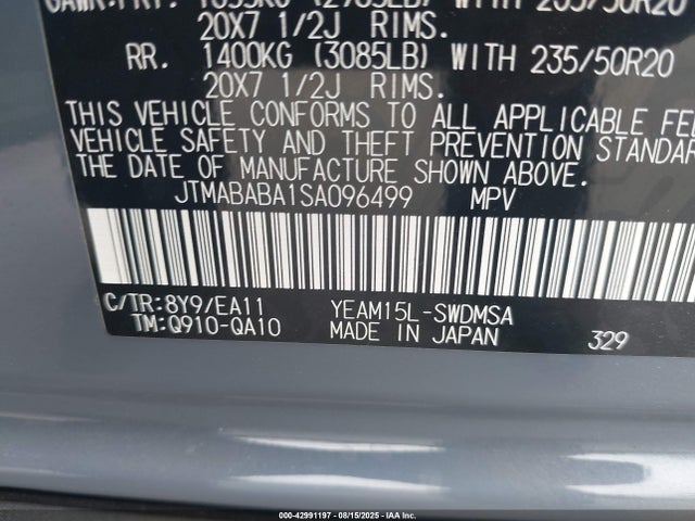 Subaru Solterra 2025 JTMABABA1SA096499 Image 9