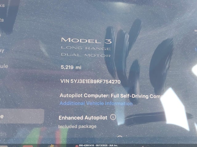 2024 TESLA MODEL 3 5YJ3E1EB9RF754270 Photo 6