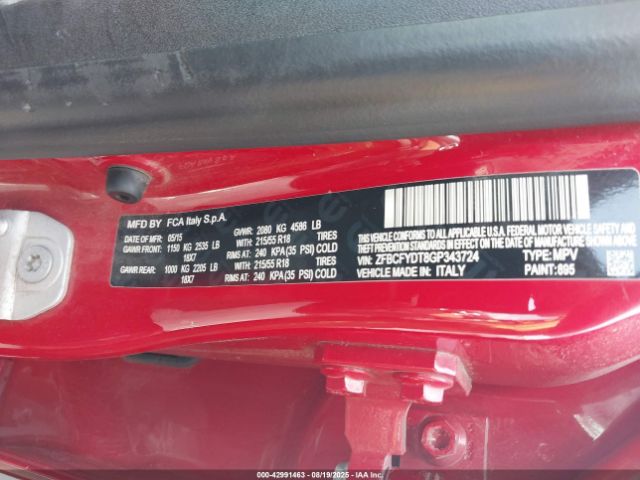 2016 FIAT 500X ZFBCFYDT8GP343724 Photo 8