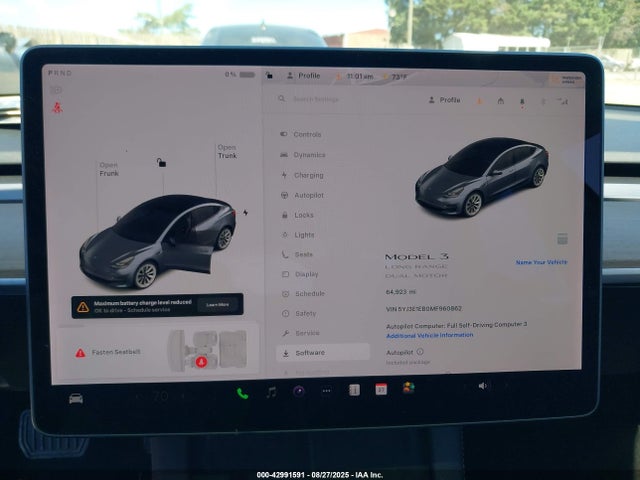 Продаж на аукціоні авто 2021 Tesla Model 3 Long Range Dual Motor All-wheel Drive, vin: 5YJ3E1EB0MF960862, номер лоту: 42991591