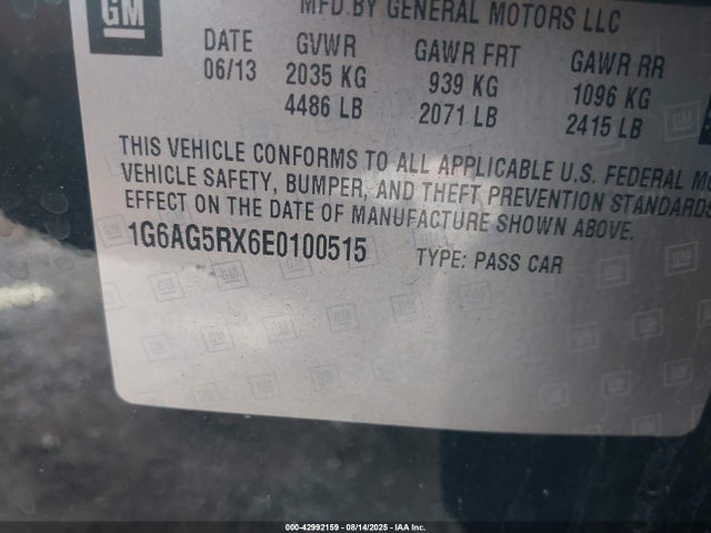 2014 CADILLAC ATS 1G6AG5RX6E0100515 Photo 8