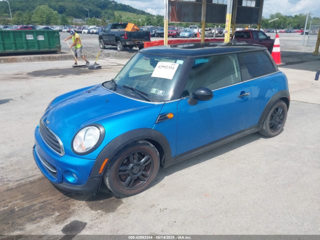 2012 MINI COOPER WMWSU3C54CT367828 Photo 1