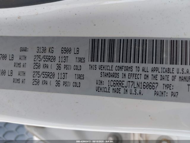 2020 RAM 1500 1C6RREJT7LN160667 Photo 8