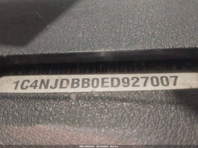 42992444 :رقم المزاد ، 1C4NJDBB0ED927007 vin ، 2014 Jeep Compass Sport مزاد بيع