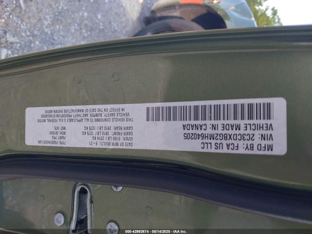 Dodge Charger 2021 2C3CDXBG2MH640205 Image 9
