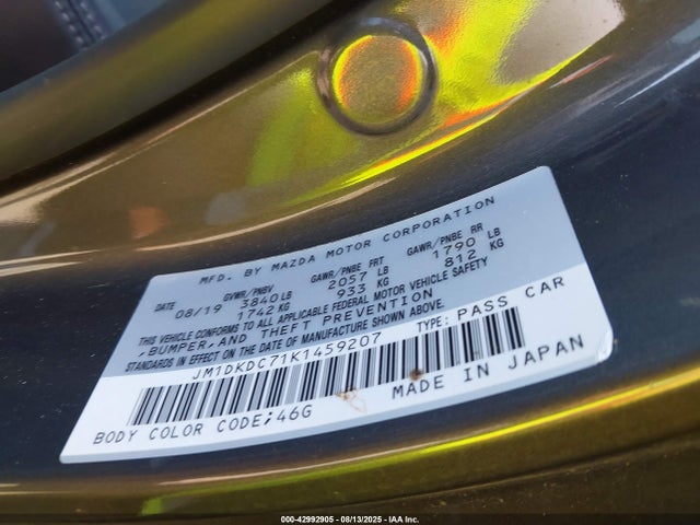 Mazda pe 2019 JM1DKDC71K1459207 Image 9