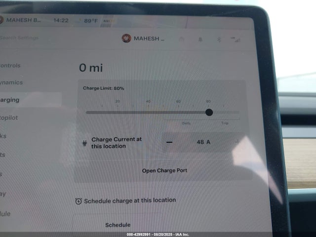7SAYGDED5SA348513 Tesla Model Y