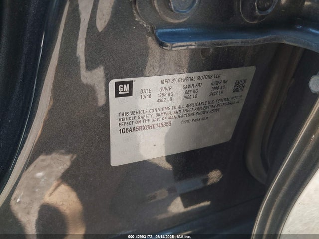 2017 CADILLAC ATS 1G6AA5RX8H0146353 Photo 8