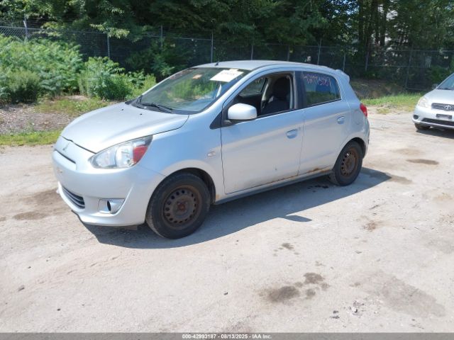 2014 MITSUBISHI MIRAGE ML32A3HJ3EH007153 Photo 1