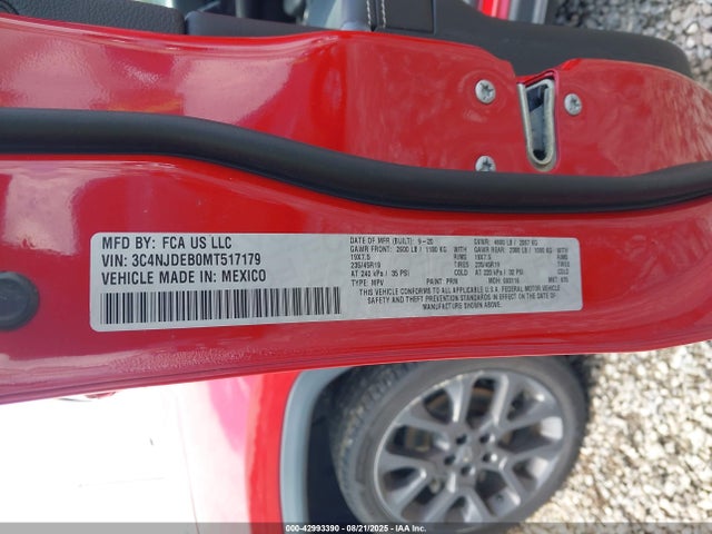 3C4NJDEB0MT517179 Jeep Compass