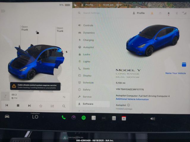 2024 TESLA MODEL Y 7SAYGAEE3RF117775 Photo 6