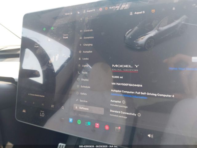 2025 TESLA MODEL Y 7SAYGDEF1SA344914 Photo 6