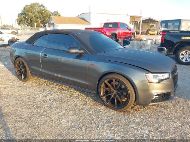 2015 AUDI S5 WAUCGAFH3FN009828