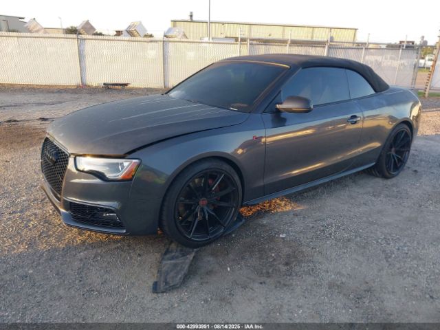 2015 AUDI S5 WAUCGAFH3FN009828 Photo 1