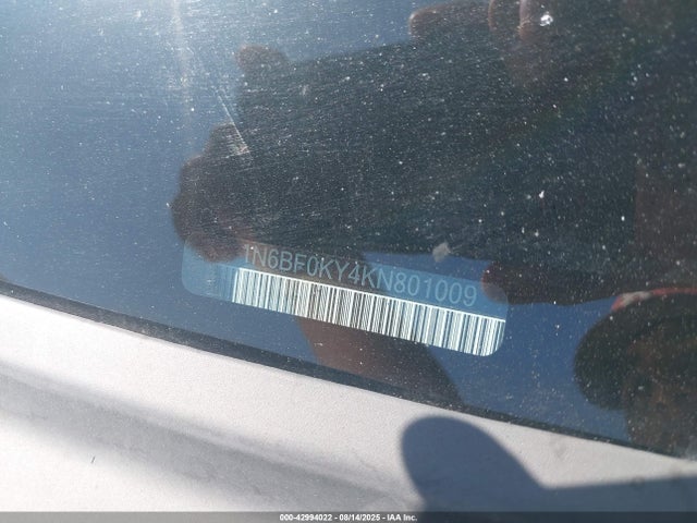 1N6BF0KY4KN801009 Nissan 2019