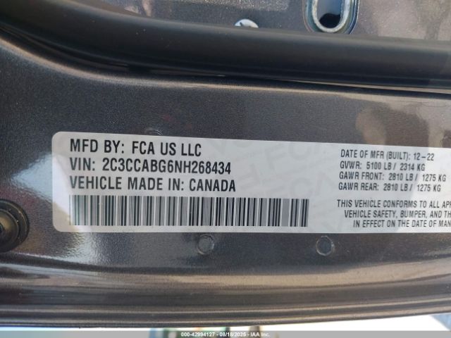 2022 CHRYSLER 300 2C3CCABG6NH268434 Photo 8