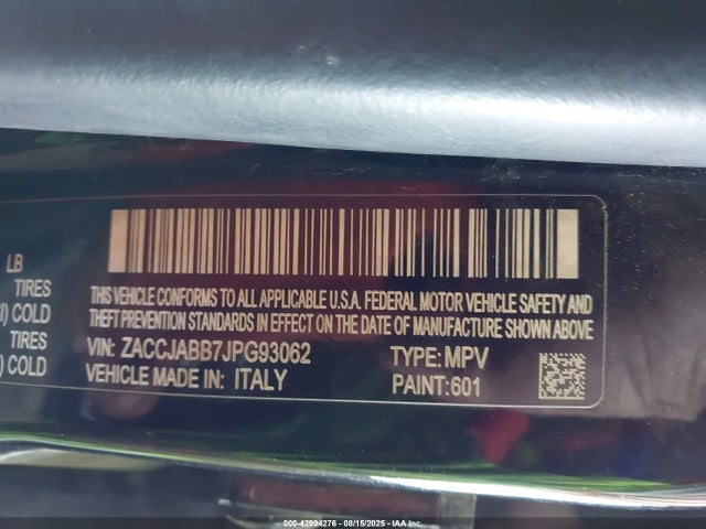 ZACCJABB7JPG93062 Jeep Renegade