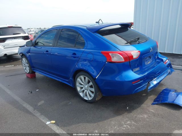 2010 MITSUBISHI LANCER SPORTBACK JA32X8HW8AU006102 Photo 2